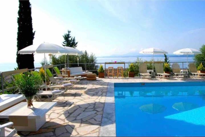 Mediterranean View Hotel Barbáti Kültér fotó